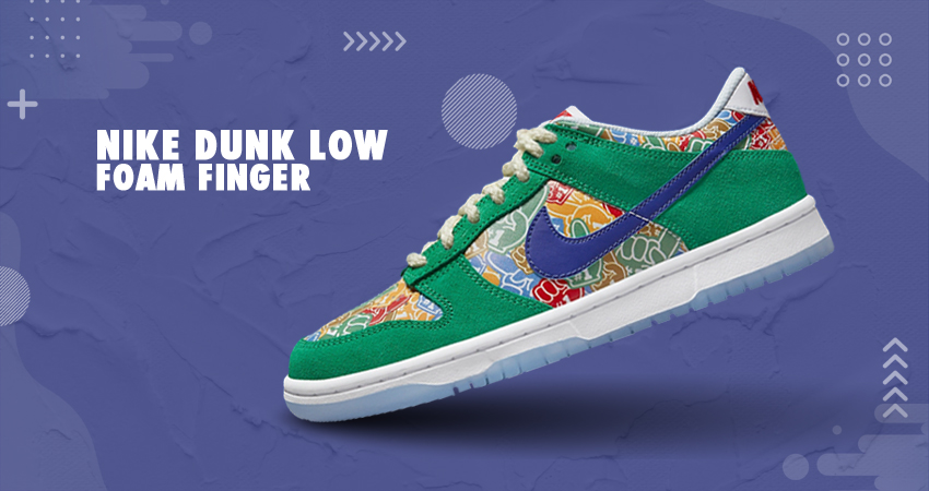 Nike Dunk Low Appears In Foam Finger Colourway featured image