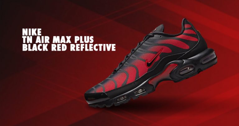 Nike Air Max Plus Reflective Black Red DZ4507-600