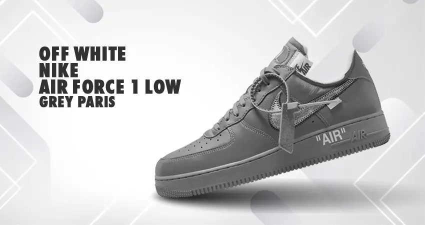 air force 1 off white grey
