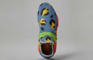 Pharrell x adidas Hu NMD Animal Print Blue HP3220 up