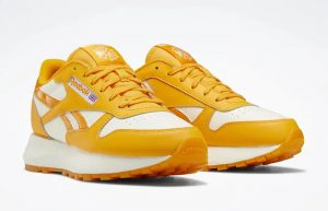 Popsicle x Reebok Classic Leather SP Semi Fire Spark GY2438 front corner