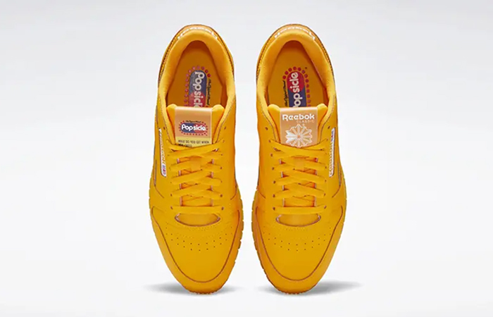 Popsicle x Reebok Classic Leather Semi Fire Spark GY2435 up