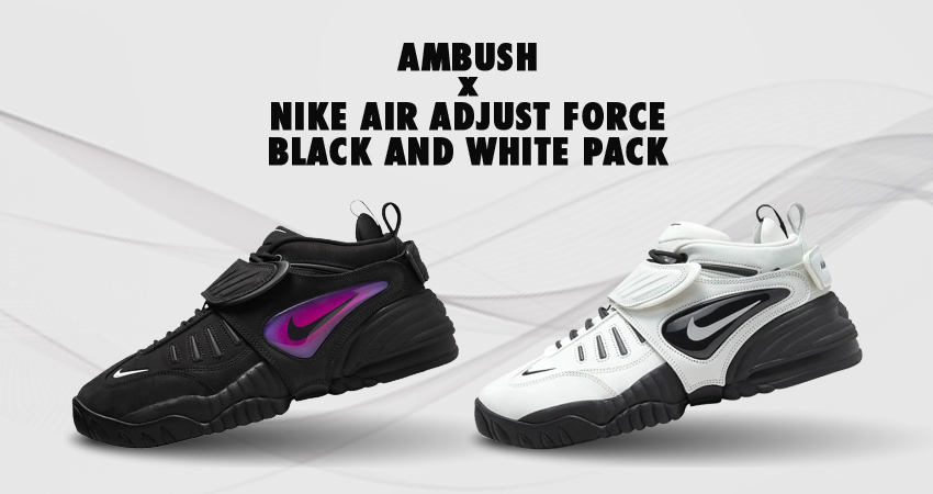 Release Update of AMBUSH x Nike Air Adjust Force Black And White featured image