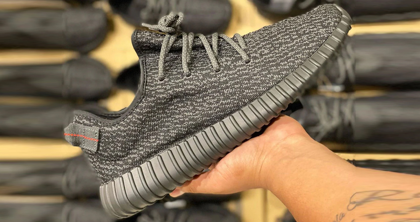 Taking Closer Look At adidas Yeezy Boost 350 Pirate Black 01
