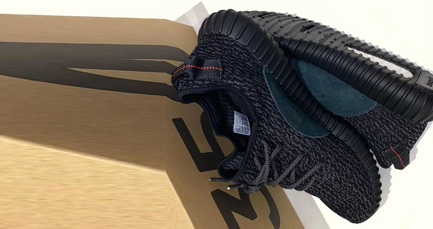 Taking Closer Look At adidas Yeezy Boost 350 Pirate Black 03
