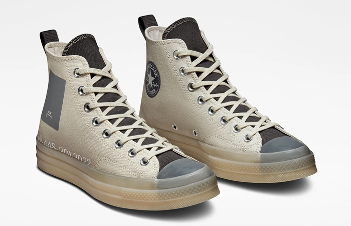 A-COLD-WALL x Converse Chuck 70 Silver Birch Pavement A02276C front corner