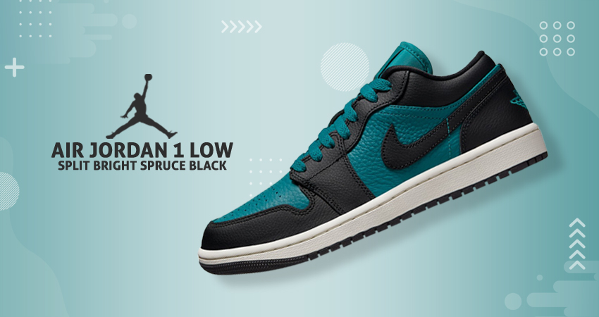 Air Jordan 1 Low Being Creative With Split-Coloured Silhouette featured image