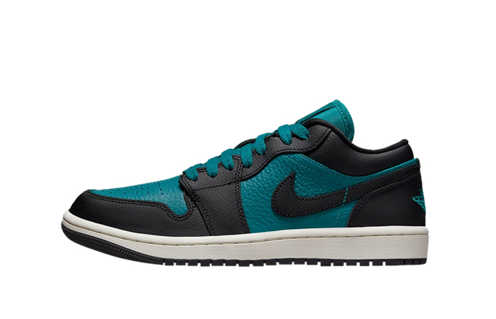 Air Jordan 1 Low Split Bright Spruce Black DR0502-300 featured image