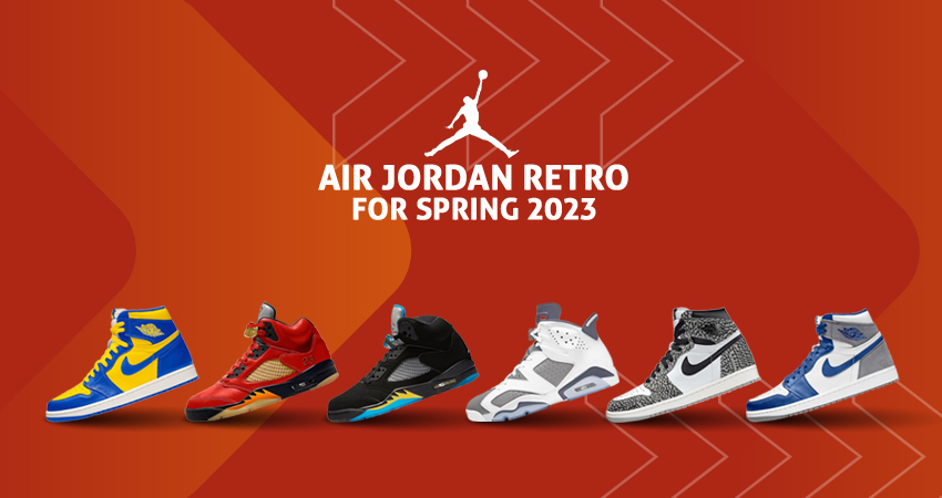 Air Jordan Retro Silhouettes For Spring 2023