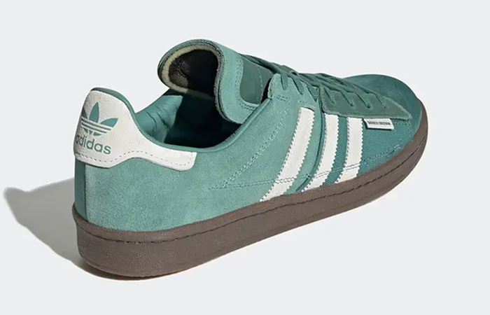 Darryl Brown x adidas Campus 80 Green GX1656 back corner