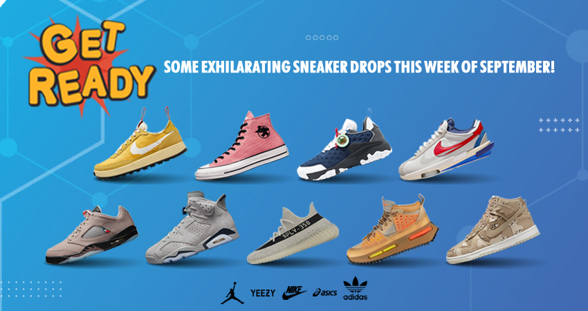 Get Ready to See Some Exhilarating Sneaker Drops This Week Of September