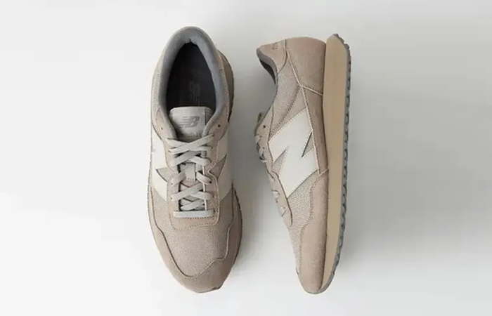 Green Label Relaxing × New Balance 237 Beige MS237GLR up