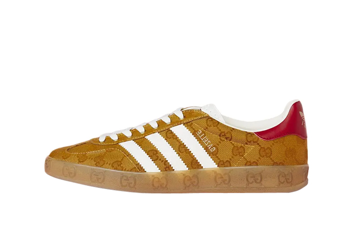 Gucci x adidas Gazelle Mesa White Red HQ8850 featured image