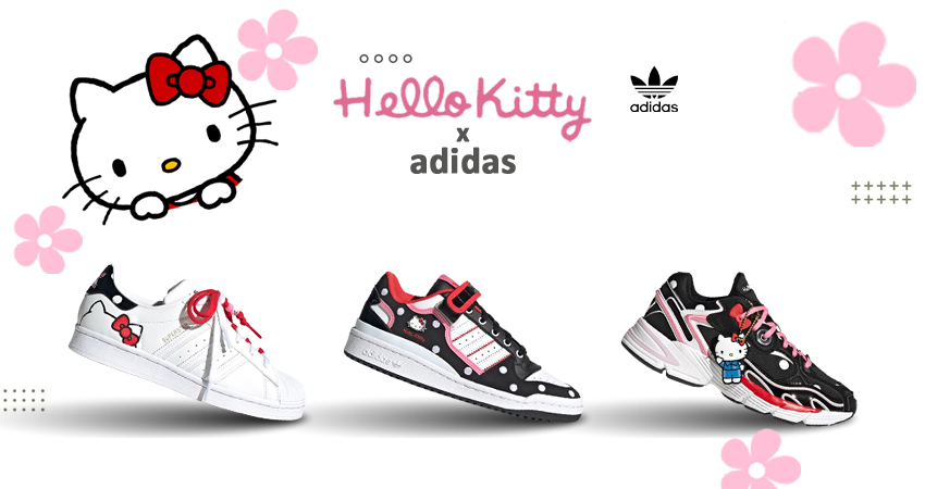 Hello Kitty Teams Up With adidas Originals To Present Three Pairs Of Kicks