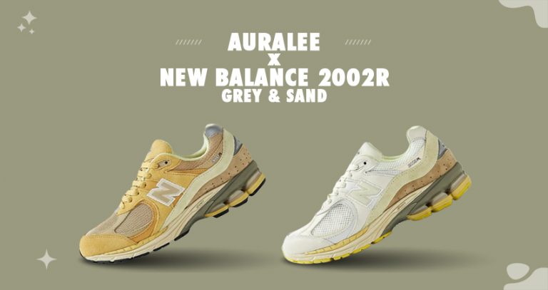 New Balance 2002R AURALEE Yellow Beige