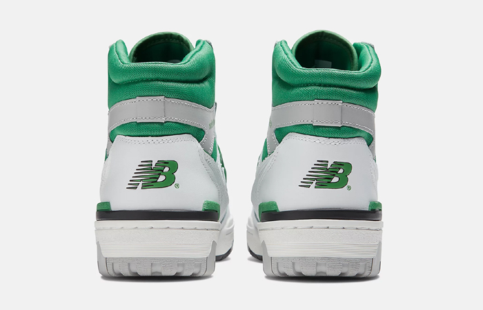 New Balance 650 White Green BB650RWG back