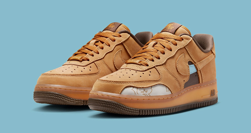 Nike Air Force 1 Low Looks Chic In Wheat Mocha 02