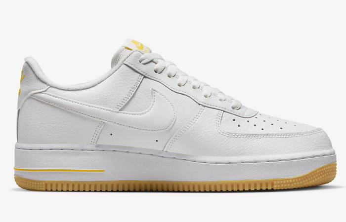 Nike Air Force 1 Low White Yellow Gum DZ4512-100 right