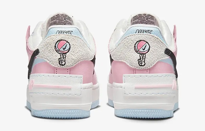 Nike Air Force 1 Shadow Hoops White Pink DX3358-100 back