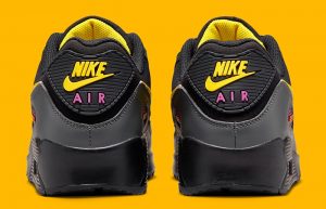 Nike Air Max 90 GORE-TEX Black Yellow Khaki DJ9779-001 back