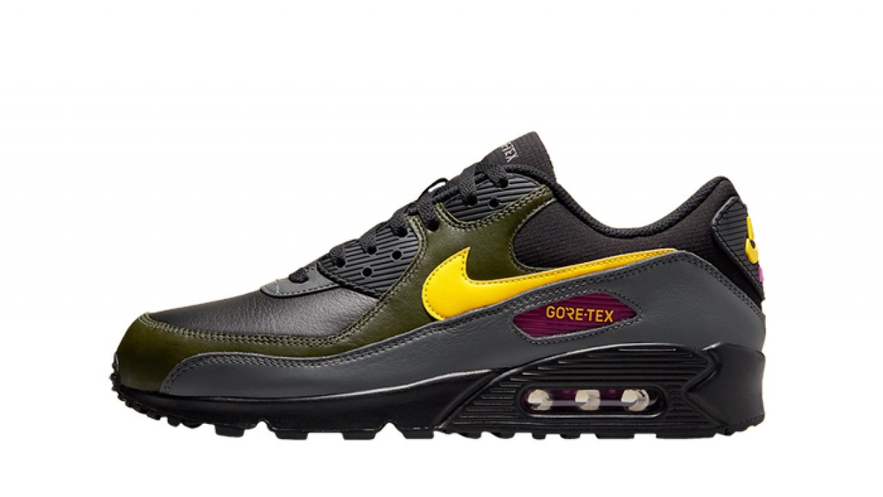 ☆ Nike Air Max 90 GORE-TEX カーキイエロー27cm