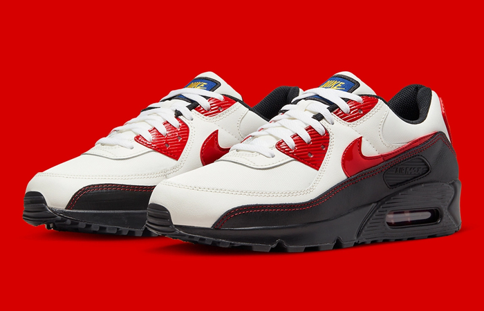 Nike Air Max 90 SE Sail University Red DX3209-133 - Where To Buy - Fastsole