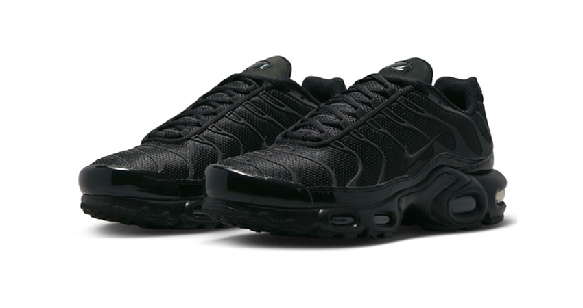 Nike Air Max Plus Looks Sleek and Stylish In Black 02