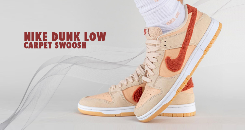 Nike Dunk Low Carpet Swoosh Brings Unique Detail To The Classic Lineup featured image