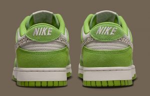 Nike Dunk Low Chlorophyll DR0156-300 back