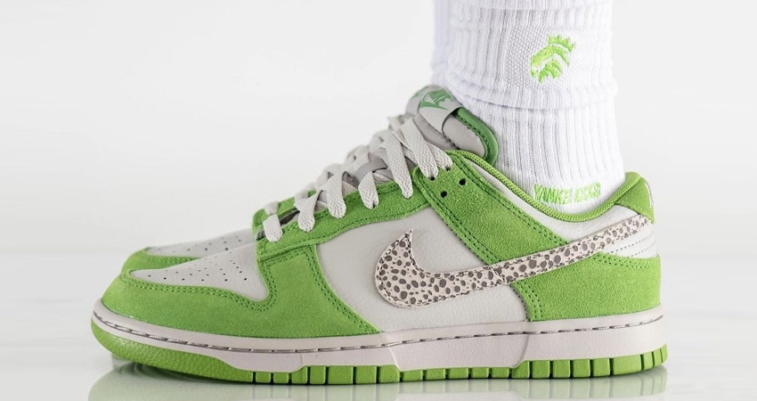 Nike Dunk Low “Chlorophyll” Marks Another Safari Style Swoosh 01