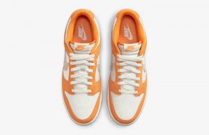 Nike Dunk Low Safari White Orange up