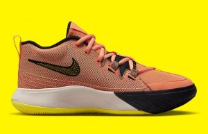 Nike Kyrie Flytrap 6 GS Orange Yellow DQ8094-800 right