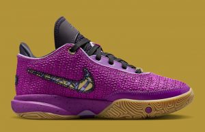 Nike LeBron 20 GS Vivid Purple FD0207-500 right