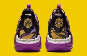 Nike LeBron Witness 7 Lakers Graffiti FB0209-001 back