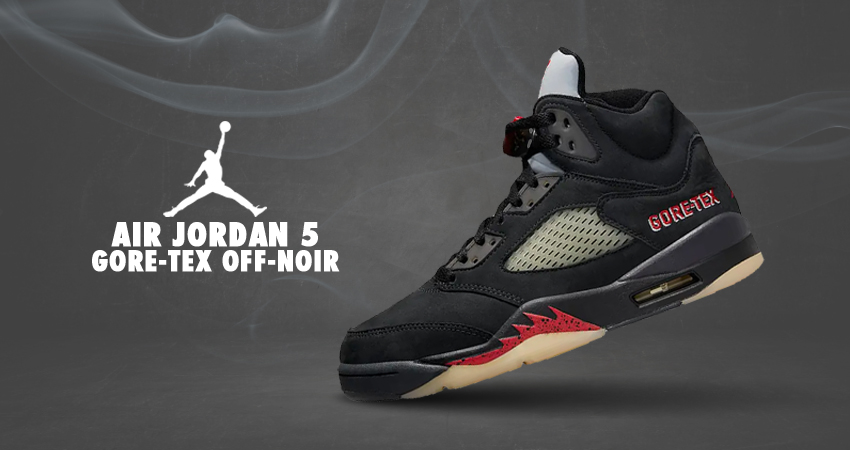 Official Images: Air Jordan 5 Gore-Tex "Off-Noir"