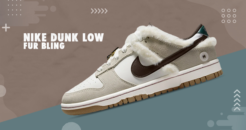 Official Look At Nike Dunk Low Fur & Bling