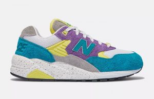 Palace Skateboards x New Balance 580 Teal Purple MT580PC2 right