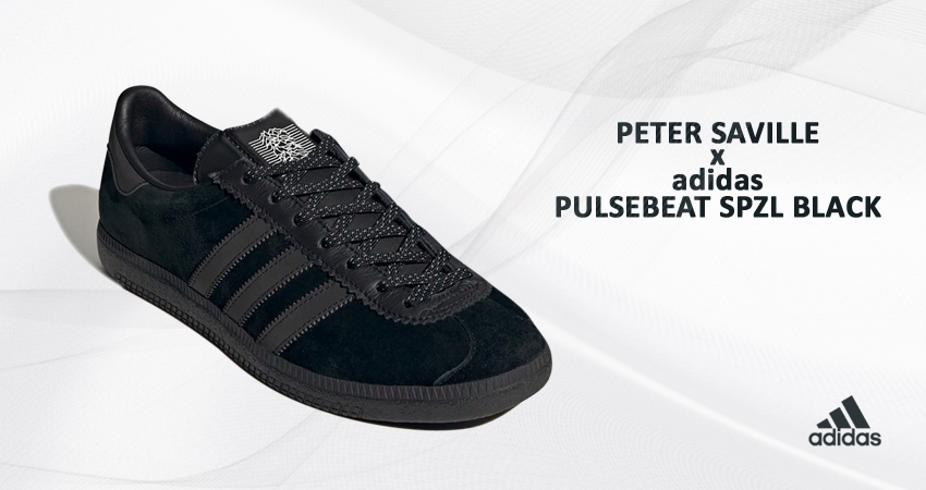 Peter Saville x adidas Spezial Pulsebeat "Black" Is Arriving Soon