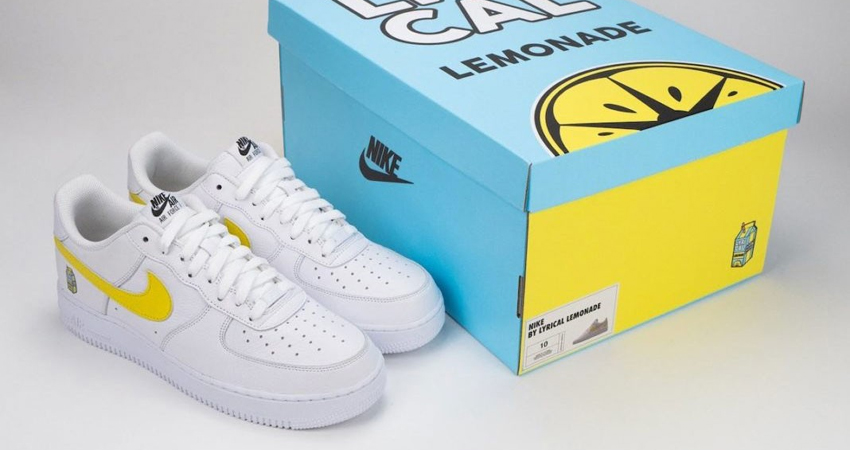 Release Reminder Don't Miss the Lyrical Lemonade x Nike Air Force 1 Low White 01