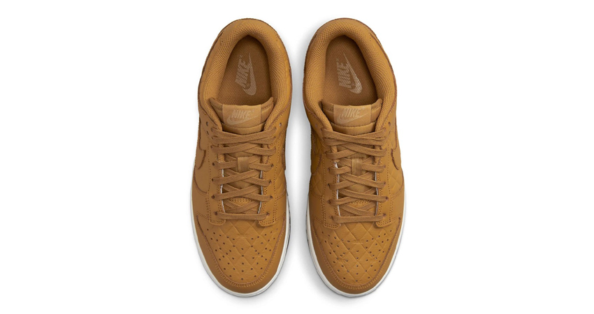 Release Update of Nike Dunk Low Quilted Wheat 03