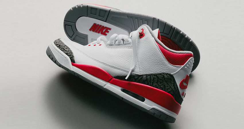 Take A Closer Look At Air Jordan 3 “Fire Red” - Fastsole