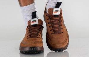 Tom Sachs x NikeCraft General Purpose Shoe Brown DA6672-201 onfoot 03