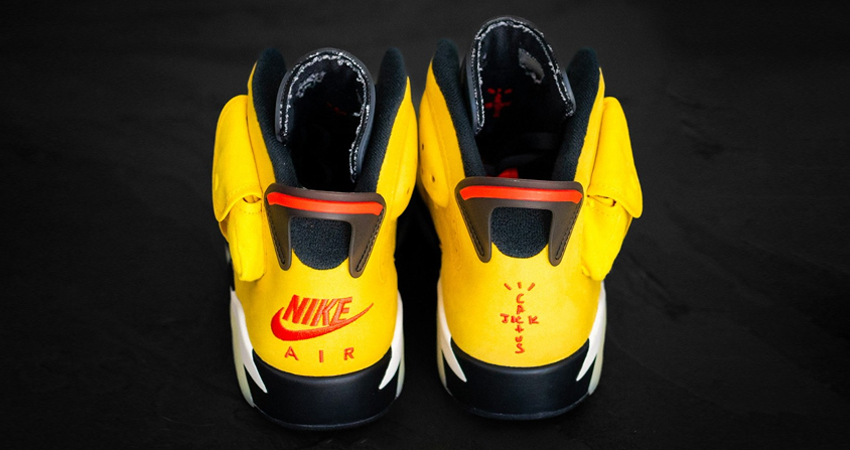 Travis Scott x Air Jordan 6 F&F Yellow Finally Unveiled 06