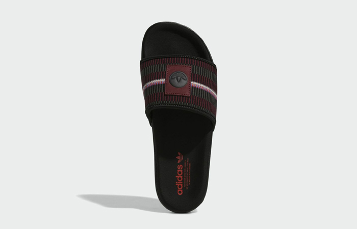 adidas Adilette Patchwork Slides Black HP5358 up