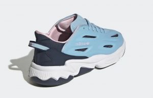 adidas OZWEEGO CELOX ARSENAL Clear Blue Frost Pink HP7808 back corner