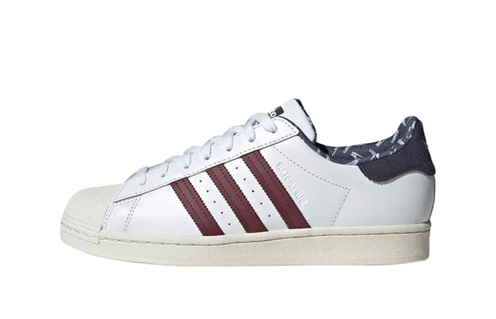 adidas Superstar Collegiate Burgundy Navy HP9845 featured image