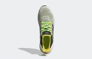 adidas Ultra 4D White Beam Yellow GZ1336 up