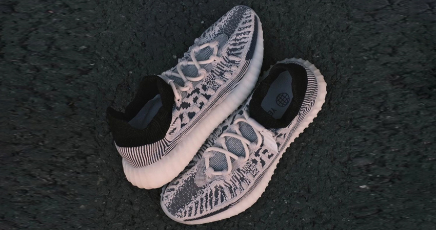 adidas Yeezy Boost 350 v2 CMPCT Takes The Classic Route In Black And White 03