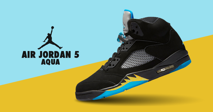 Air Jordan 5 And Chris Paul Drops An Exclusive Aqua Silhouette featured image