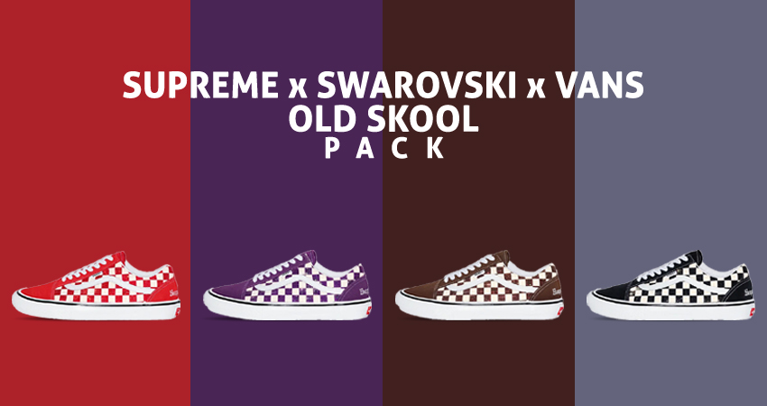 Supreme Swarovski Vans Old Skool Release Date